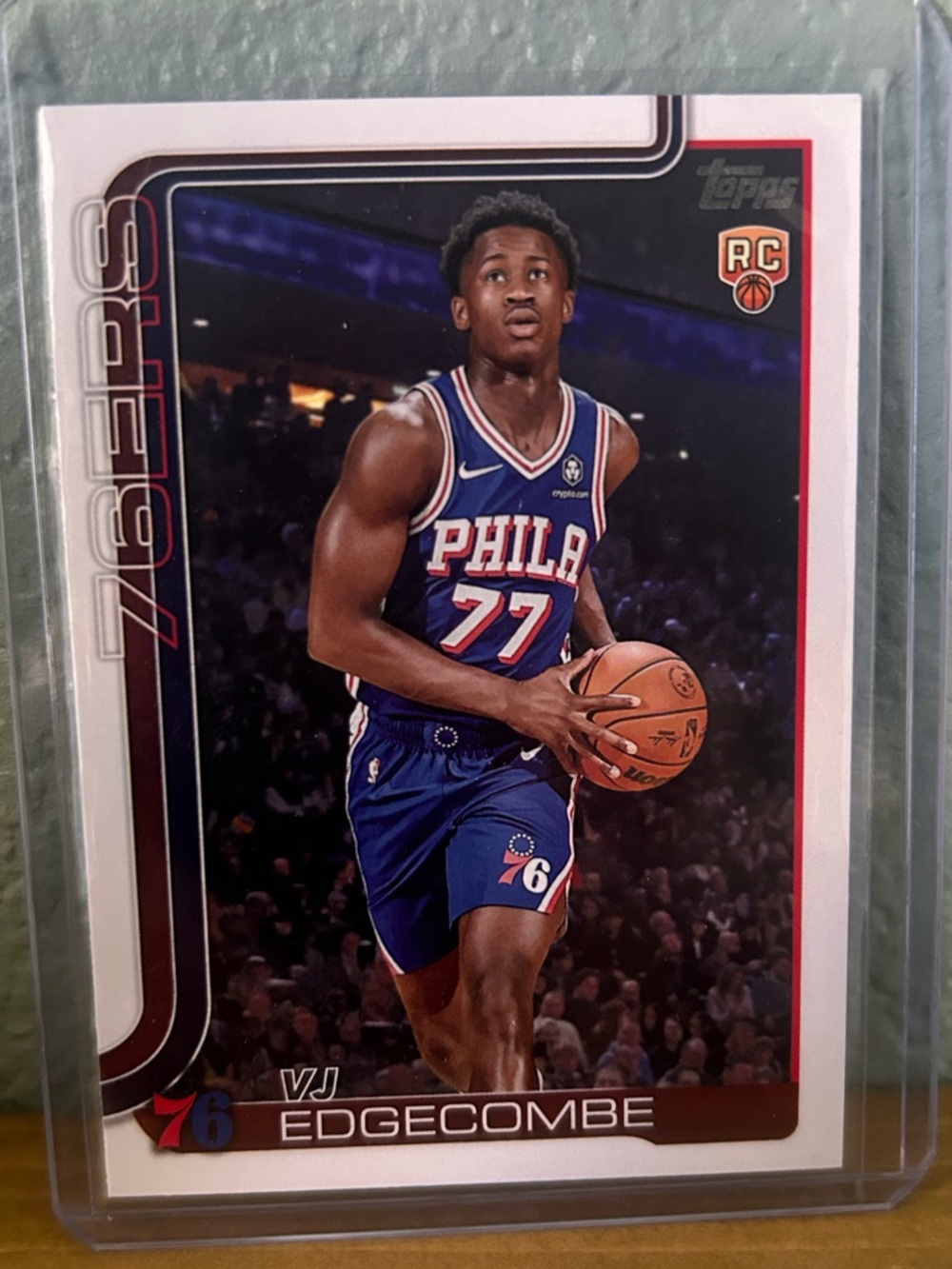 VJ Edgecombe rookie card!